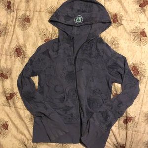 Zip up hooded sweater